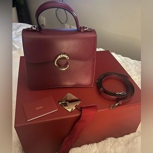 Cartier Top Handle Mini Model Panthere De Cartier